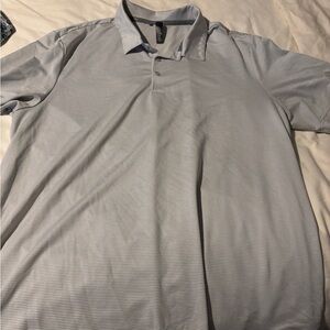 Men's Light Gray Polo Shirt adidas